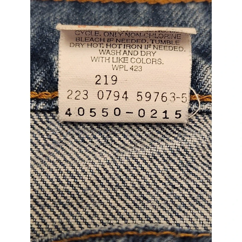 Levis 550 Jeans Men's 38x31 Orange Tab‎ Relaxed Fit 1994 Vintage 90s